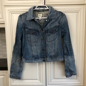 Forever 21 ladies cropped denim jacket